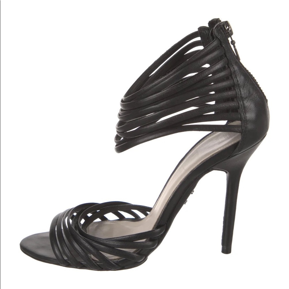 HERVE LEGER
Leather Gladiator Sandals
Size 38 1/2